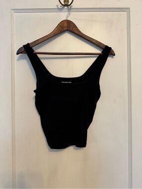 Abercrombie & Fitch Black Scoop Neck Tank Top